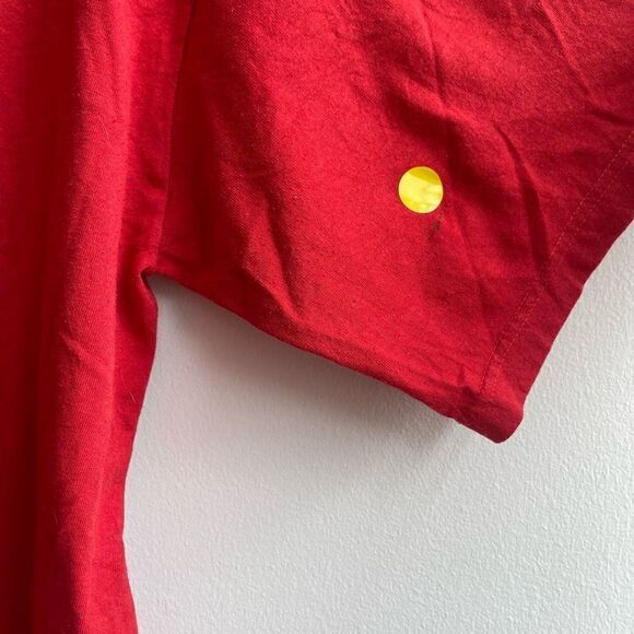 Windjammer Men's Red Short Sleeve Indiana's Best Graphic Tee 2XL - Picture 4 of 6
